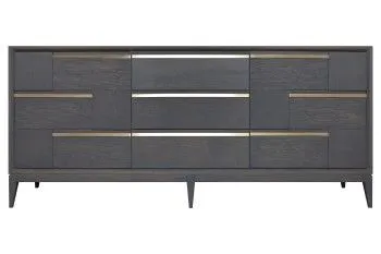 Комод большой Сидней, дуб графит