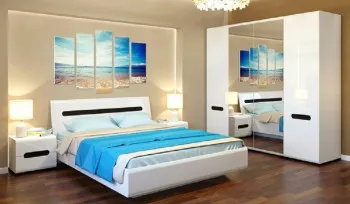 Спальня Ацтека белый 3