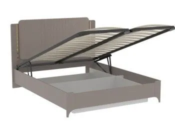 Кровать 1600 NEW с подъемным механизмом, Сиде (1692*2082*1200) Мокко