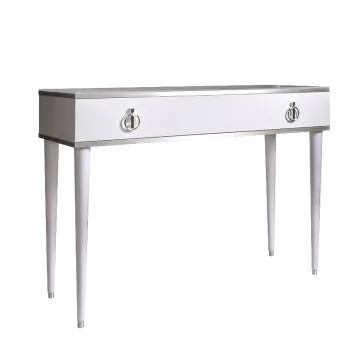 Стол туалетный Римини (Белый/Серебро) РМСТ-1