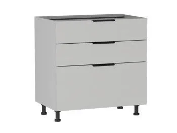 Стол с ящиками СЯ-80 (176/356), Ватель (800*523*820) Экокожа Белый, 23920