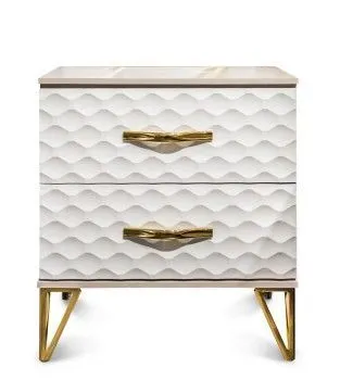 Тумба Лара белый глянец