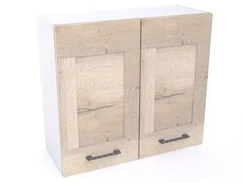 Шкаф ШГ-80, Дублин (800*320*720) Дуб галифакс белый, 21643