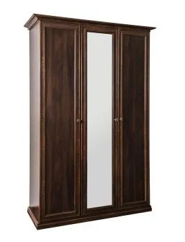 Шкаф Афина 3-дверный (2+1) с зеркалом караваджо