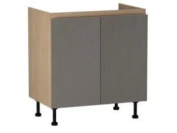 Стол под мойку СМ-80, Женева (800*520*870) Дуб Палермо/Серый камень , 22015