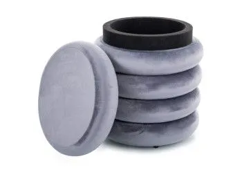 Пуф Signal CALVI Velvet (серый)