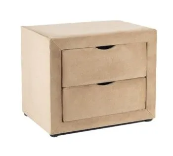 Тумба прикроватная Signal ET-002 VELVET (бежевый)