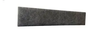 Мягкая вставка изголовья кровати Люкс 1800 (цельная), Денвер (1760*365*60) Серый, 933188