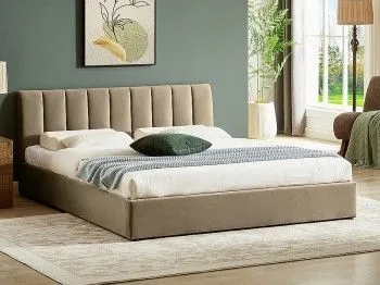 Кровать Signal MONTREAL Velvet Bluvel 28 (бежевый) 140/200