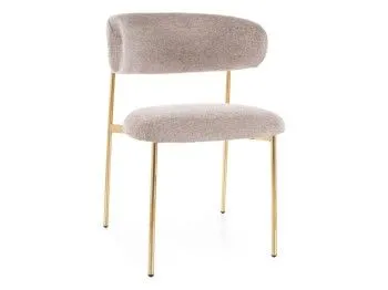 Стул кухонный Signal ELTON Raven 30 (темно-бежевый/золотой)