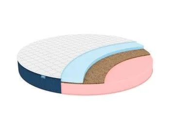 Матрас Раунд 20 микс кокос Диаметр 200