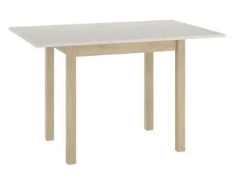 Стол обеденный Signal FLIP 80 раскладной (кашемир/дуб кремона)