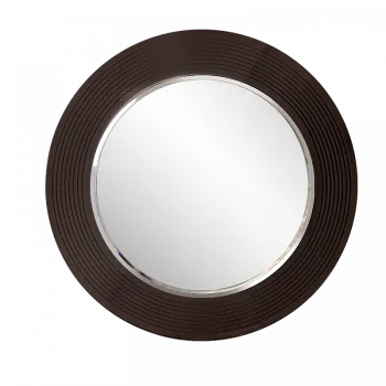 Зеркало круглое РМ/02(S) орех империя