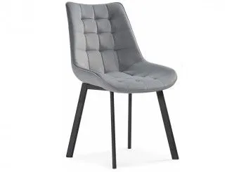 Лобня - Стул на металлокаркасе Hagen gray/black