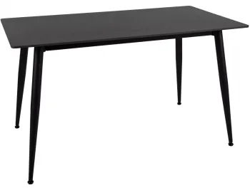 Стол обеденный Signal RION 130 (черный/черный)
