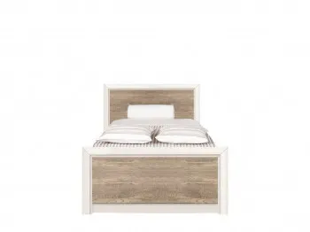 Кровать Коен LOZ 90х200 без основания ясень снежный