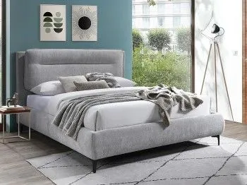 Кровать Signal NIKOZJA Raven 06 (светло-серый) 160/200