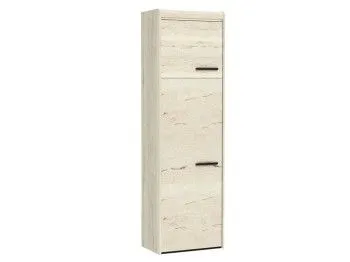 Шкаф М-2, 1-но дверный, Мале (600*384*2000) Дуб галифакс белый, 31206