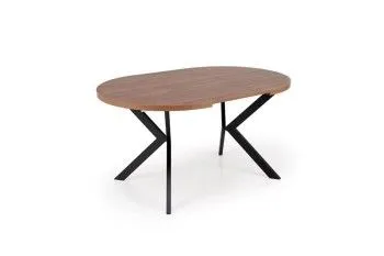 Стол обеденный Halmar PERONI раскладной (орех/черный)