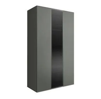 Шкаф 3-х дверный Bogemia Air (Серый/Серебро) БМШ2/3(1)