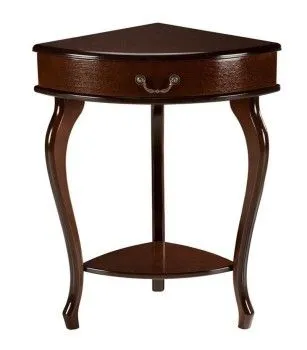 Консоль угловая Элегант (орех)