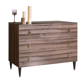 Комод Римини (Орех империя/Золото) РМКМ-1