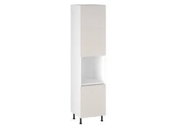 Шкаф-пенал 1080 ПГ-60, Виста (600*586*2576) Экокожа Белый, 26299