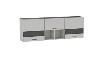 Шкаф ШСТ-180 NEW, Смарт (1800*316*600) Серый, 22622