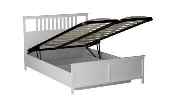 Кровать 1400 NEW с подъемным механизмом, Фрея (1500*2092*1104) Белый