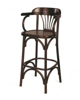 Стул барный 750 Венский твердый (темный тон)