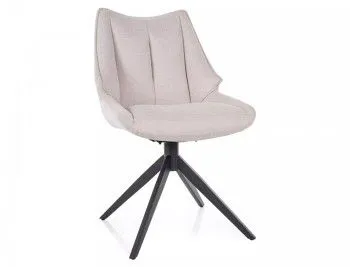 Стул кухонный поворотный Signal CODA Brego 22 (светло-бежевый/черный)
