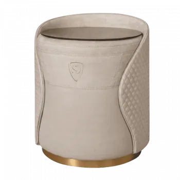 Лобня - Пуф-тумба Беж (новабук) золото Sweet dreams PS-101