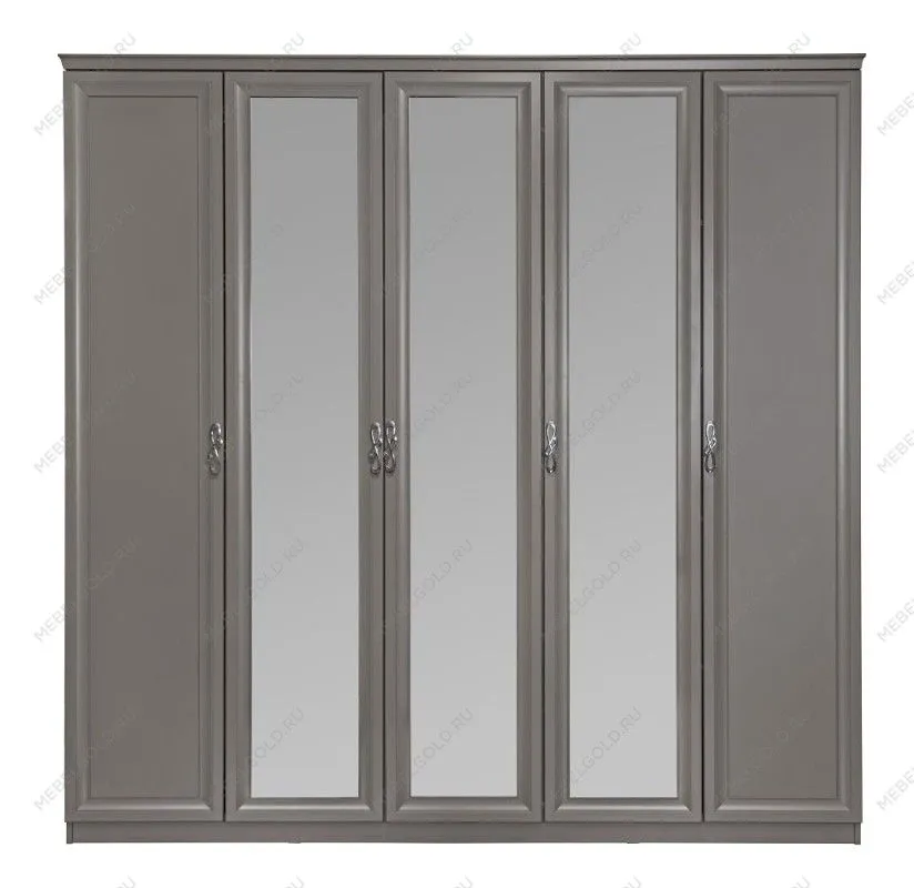 Шкаф Мишель Лайт 5-дверный серый камень | изображение 1