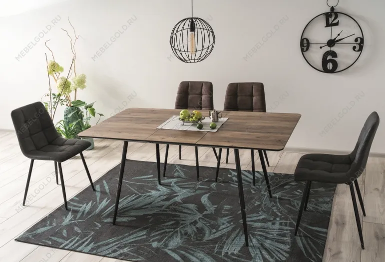 Стул кухонный Signal LOOK (коричневый/черный мат) | изображение 3