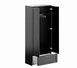 БРИМНЭС / СИРИУС Шкаф ИКЕА / IKEA для одежды 2 двери и 1 ящик Дуб Венге | изображение 2