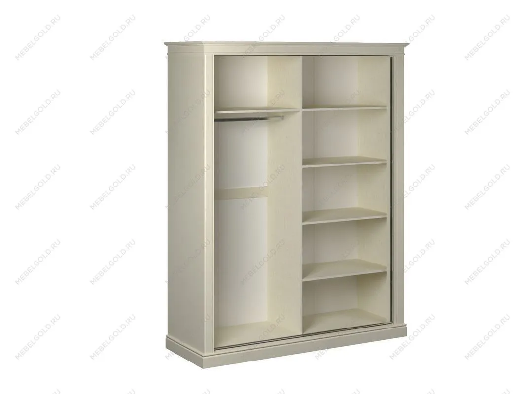 Шкаф-купе 2-х дверный (без дверей), Сиена (1814*654*2304) Береза бежевая, 12316