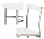Комплект столовой мебели Halmar LANCE стол + 2 стула (белый) | изображение 1