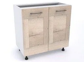 Стол С-90 (520), Дублин (900*520*820) Дуб галифакс белый, 21682