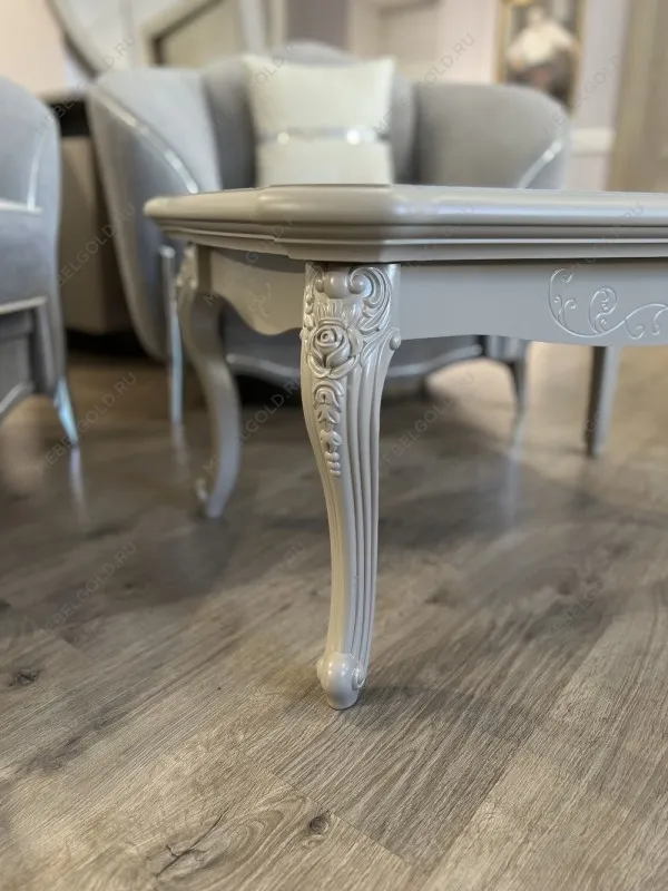 Столик прямоугольный Мокко серый камень | изображение 3