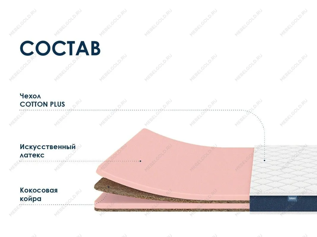 Матрас Практик Медиум лайт в9 80х190 | изображение 1