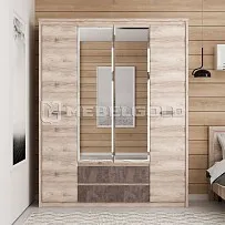 Шкаф 4-створчатый Джаз 4DG2S Z