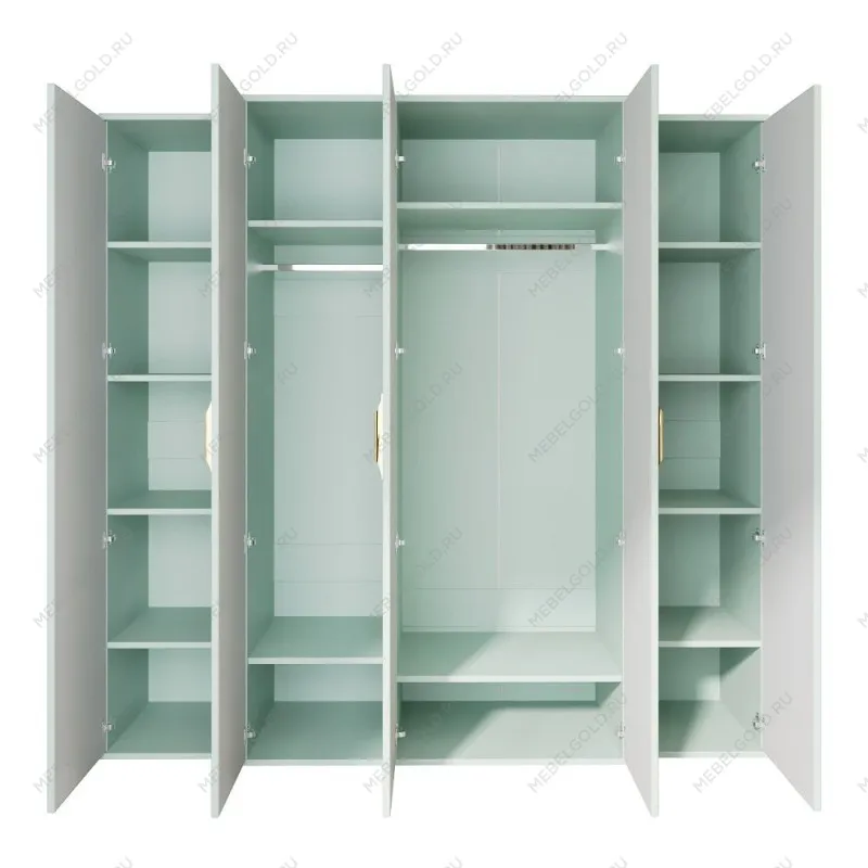 Шкаф Замира 5-дверный оливковый | изображение 1