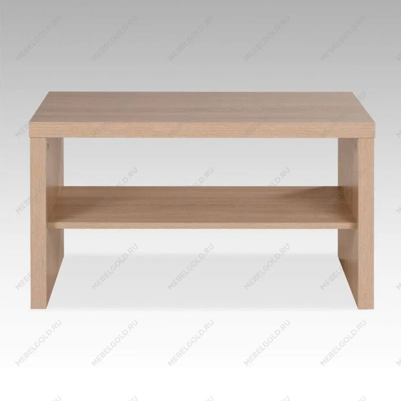 ЛАКК / ЭНКЕЛЬ Журнальный стол ИКЕА / IKEA 82С, тамбурат, дуб беленый | изображение 2