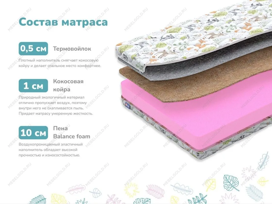 Матрас Умка х/б 80х160 | изображение 1