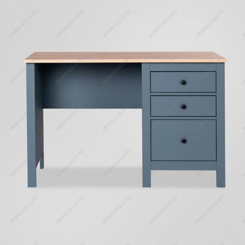 САГА стол письменный 120х56 темно-бирюзовый/ясень | изображение 1