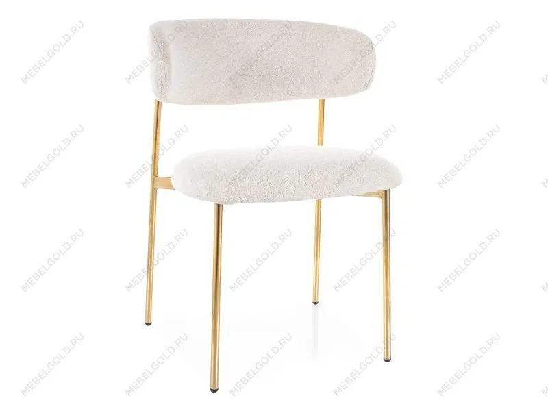 Стул кухонный Signal ELTON Raven 22 (светло-бежевый/золотой)