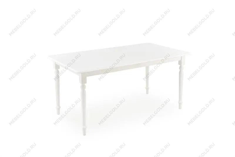 Стол обеденный Halmar NELSON 160 (белый/белый) | изображение 5