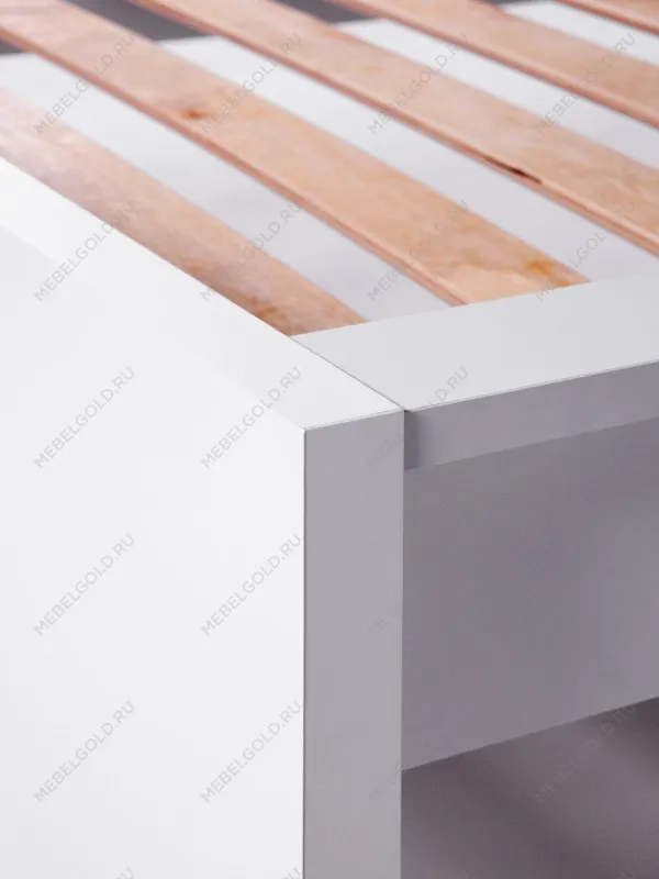 Кровать двуспальная Варма СЭНГ, 160х200 см, эмаль, белая | изображение 10