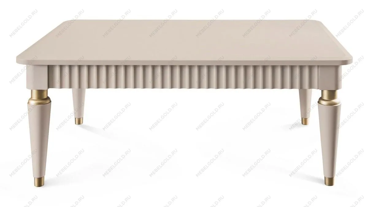 Столик прямоугольный Лара бежевый | изображение 1