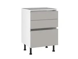 Стол с ящиками СЯ-60, Виста (600*523*870) Экокожа Бежевый, 26419